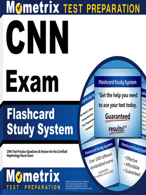 cover image of CNN Exam Flashcard Study System